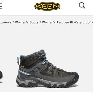 NWT KEEN Women’s Targhee III Waterproof Mid Boots